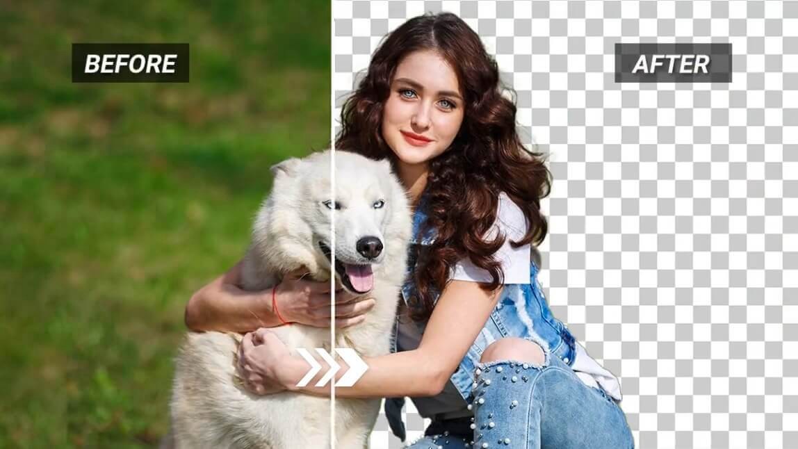 Remove background with AI